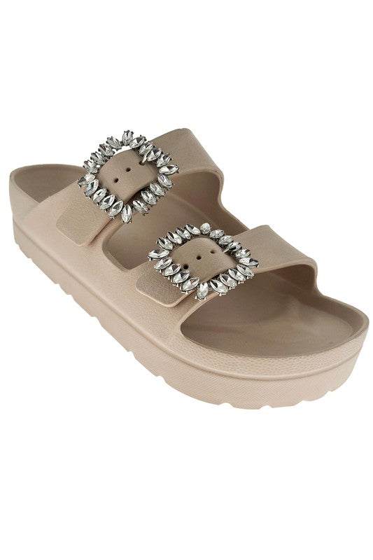 The Eva Gemstone Sandals