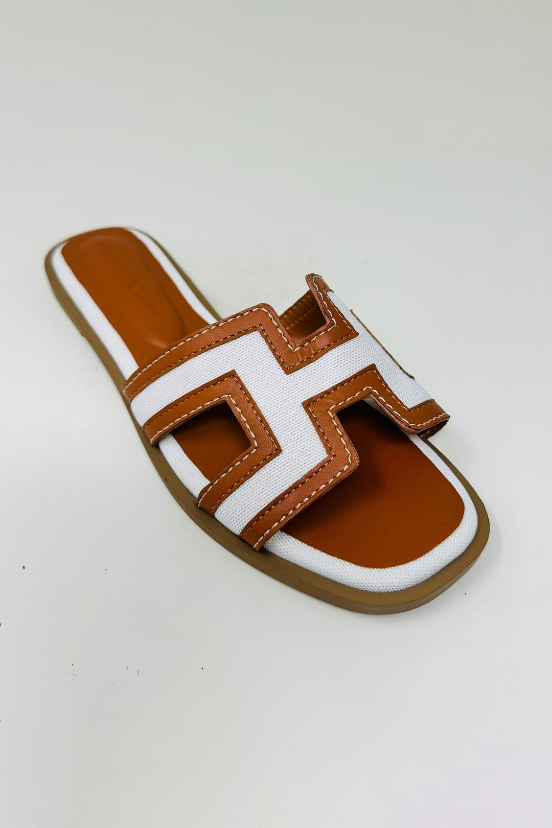The Hailee H Strap Two Tone Sandals