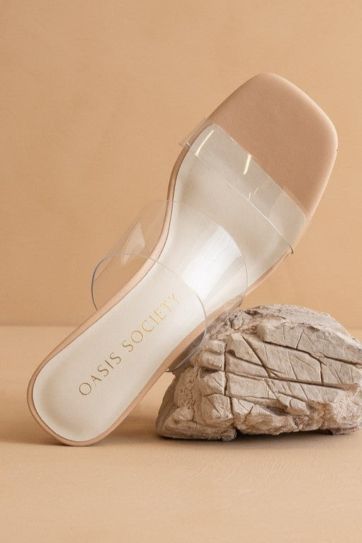 The In The Clear Transparent Heels