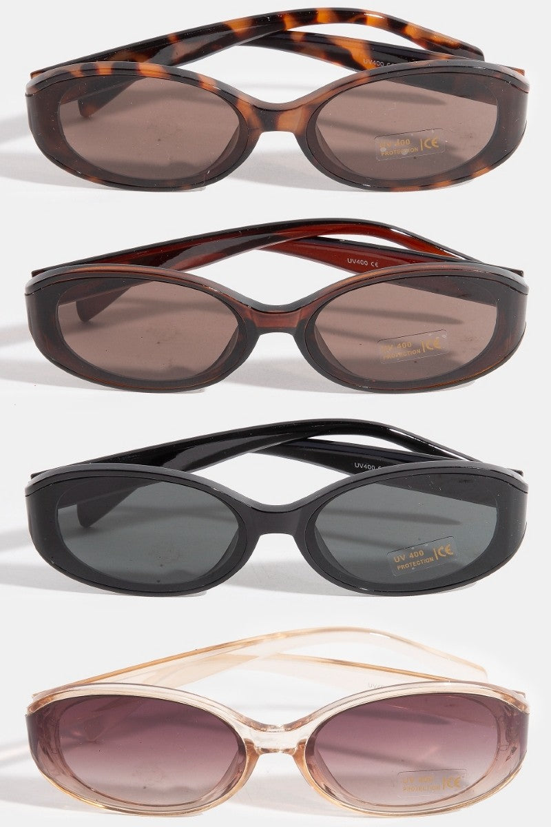 The Narrow Oval Lens Sunglasses