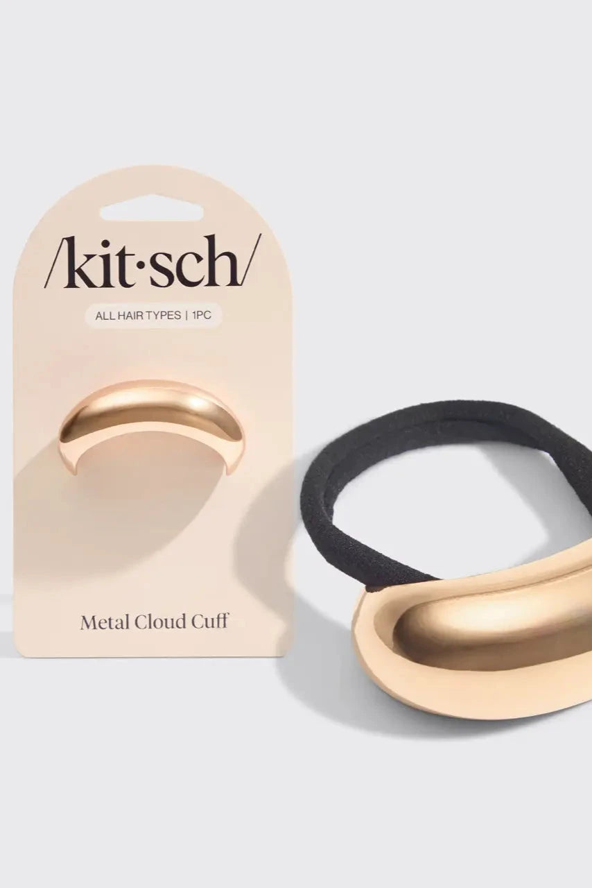 The Gold Metal Cloud Cuff - Medium by KITSCH
