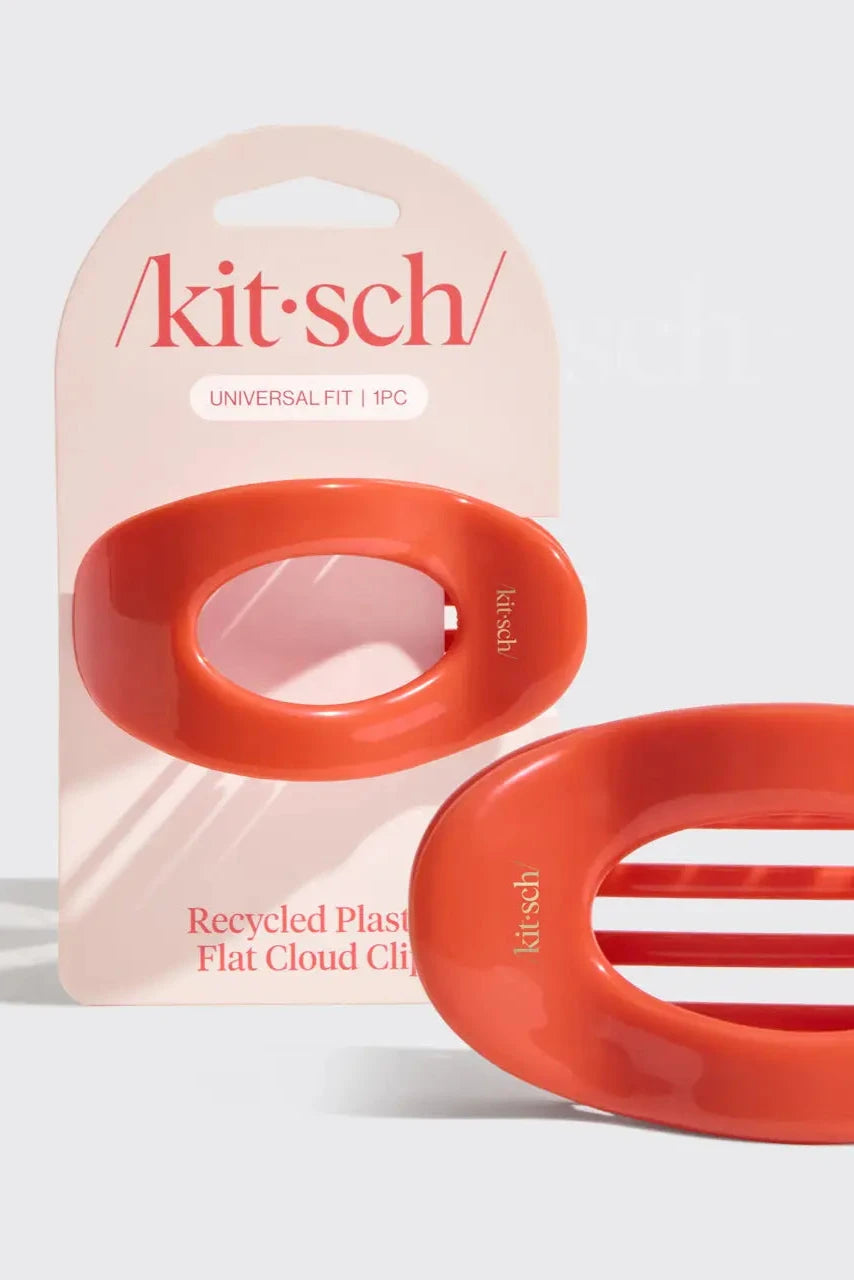 The Recycled Plastic Flat Cloud Clip - Cherry by KITSCH