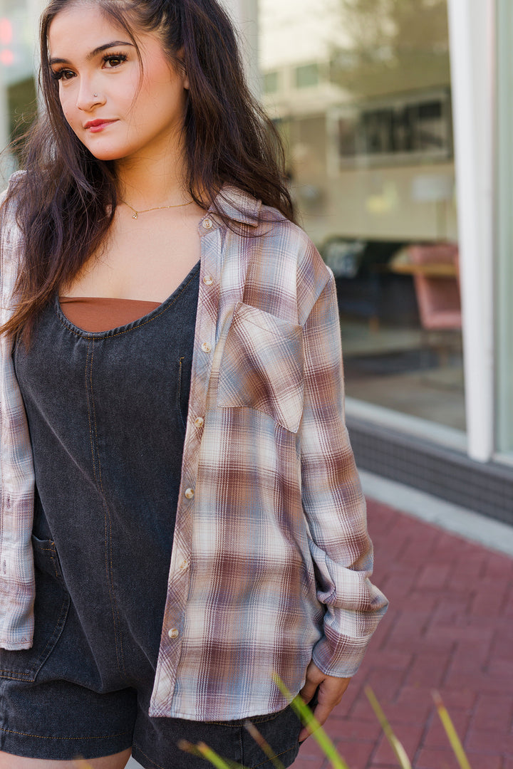 The Highland Games Plaid Button Down Shirt