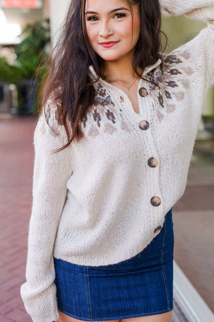 The Reel Life Long Sleeve Knit Cardigan