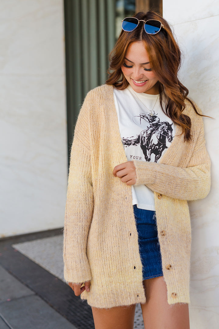 The Shear Joy Oversized Wool Cardigan