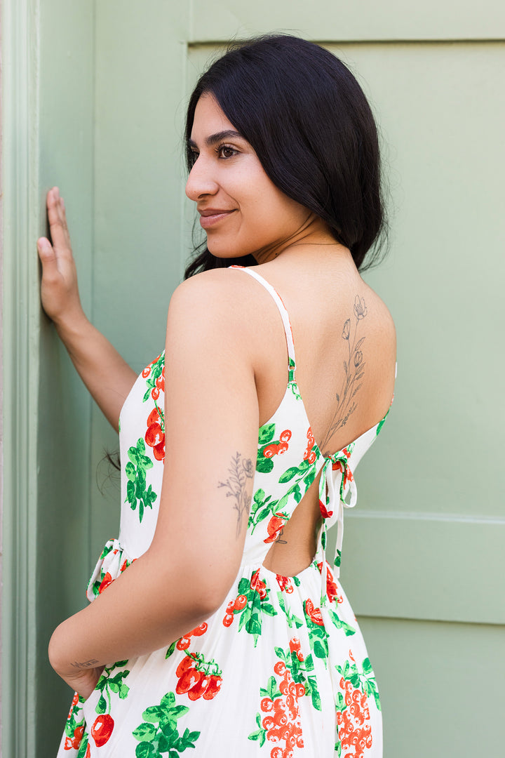 The Cherry on Top Cut Out Maxi Dress