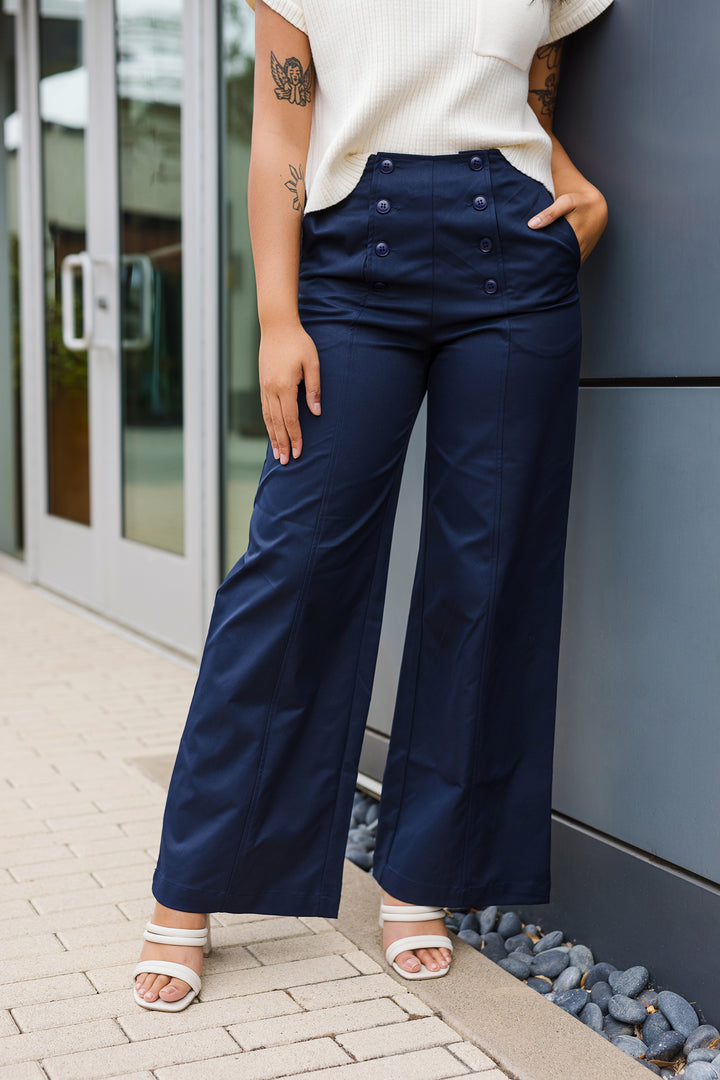 The Seas The Day Wide Leg Pants