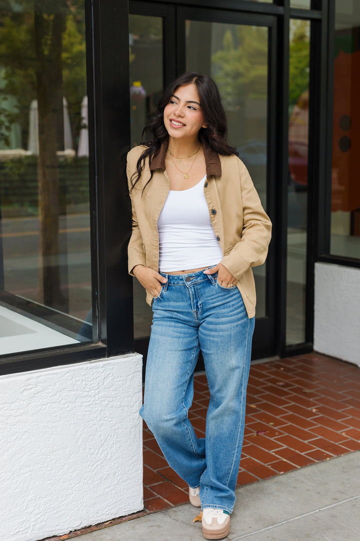 The No Work and All Play Cotton Twill Jacket