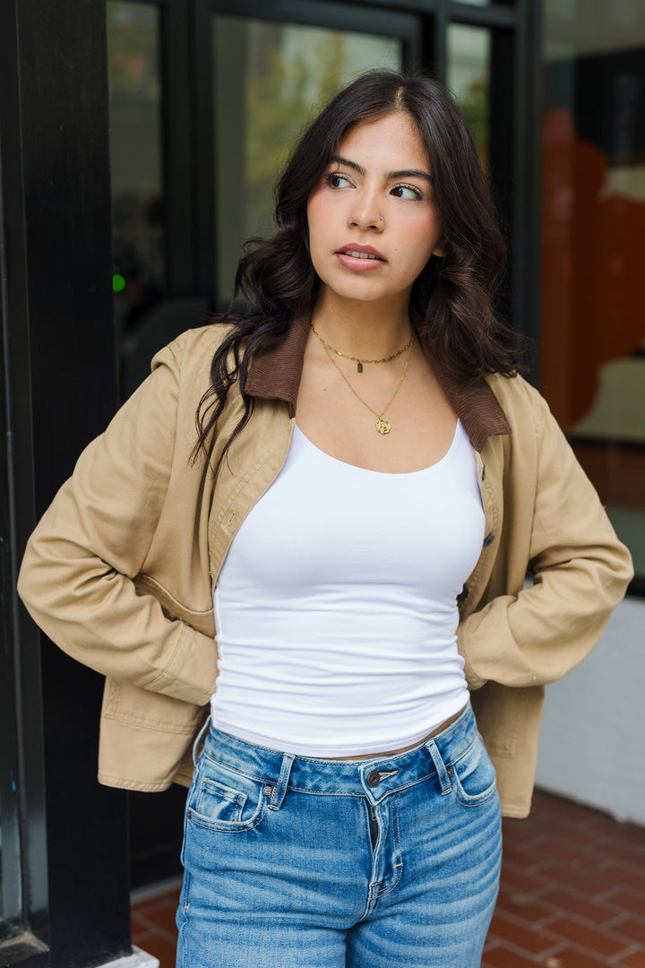 The No Work and All Play Cotton Twill Jacket