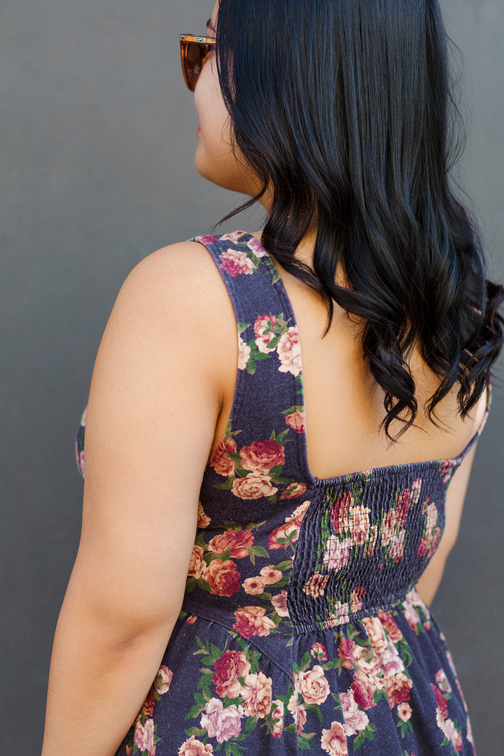 The Forever Floral Sleeveless Mini Dress