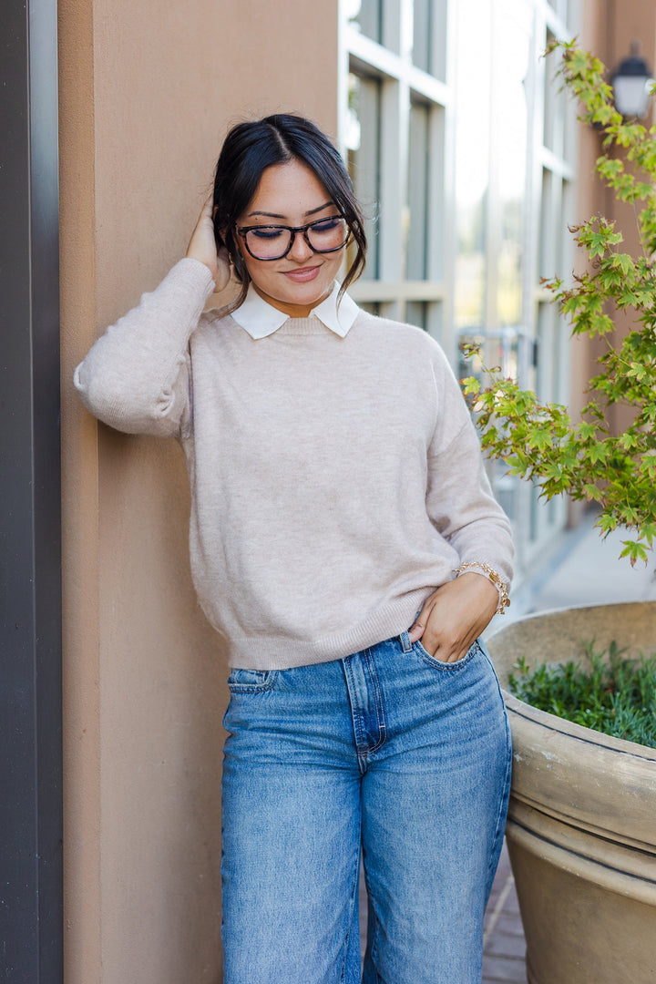 The Sutton Soft Knit Crewneck Sweater