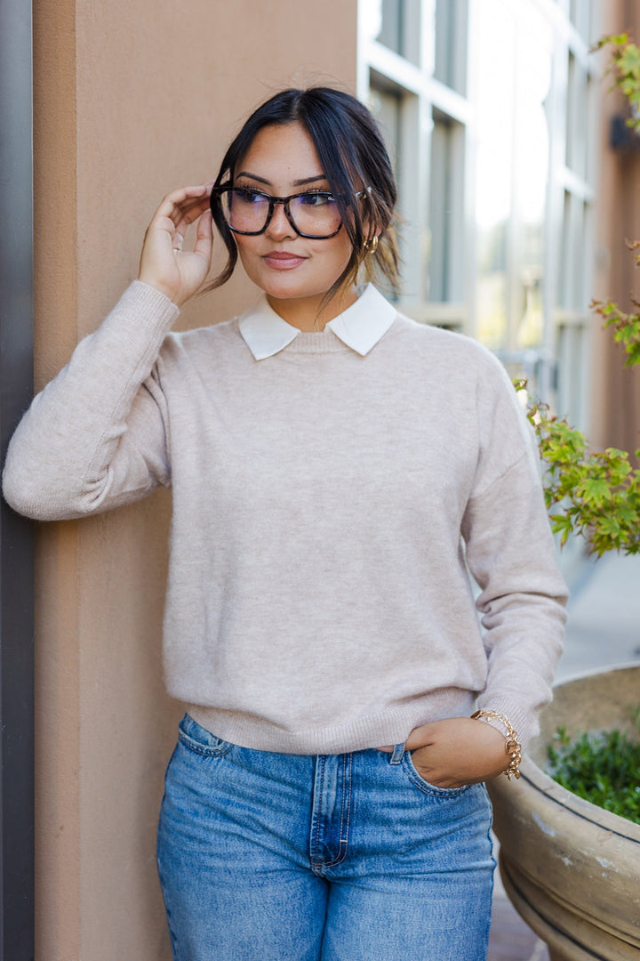 The Sutton Soft Knit Crewneck Sweater