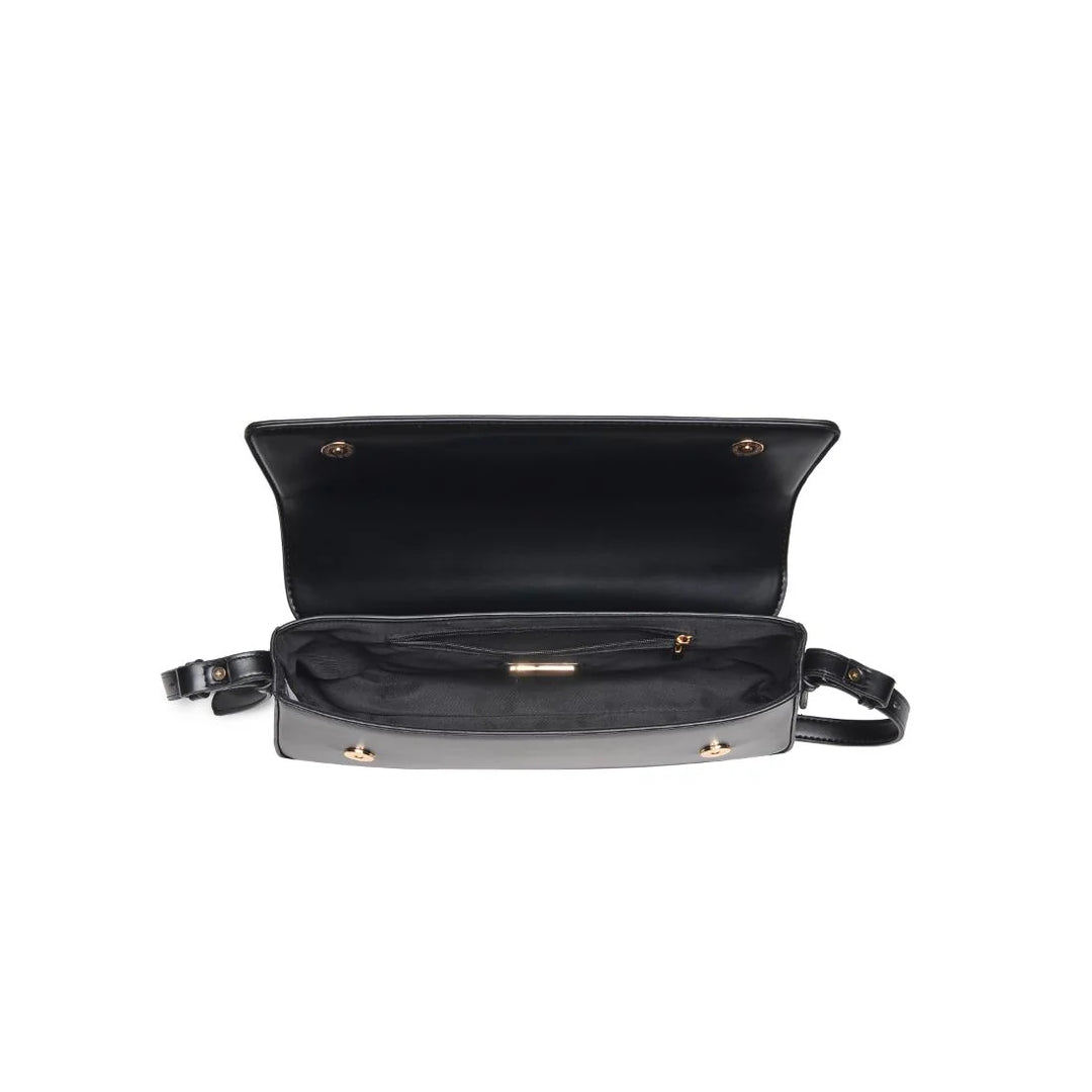 The Sorella Black Shoulder Bag