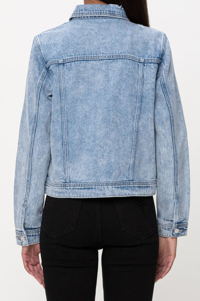 The Marlow Mid Length Classic Denim Jacket