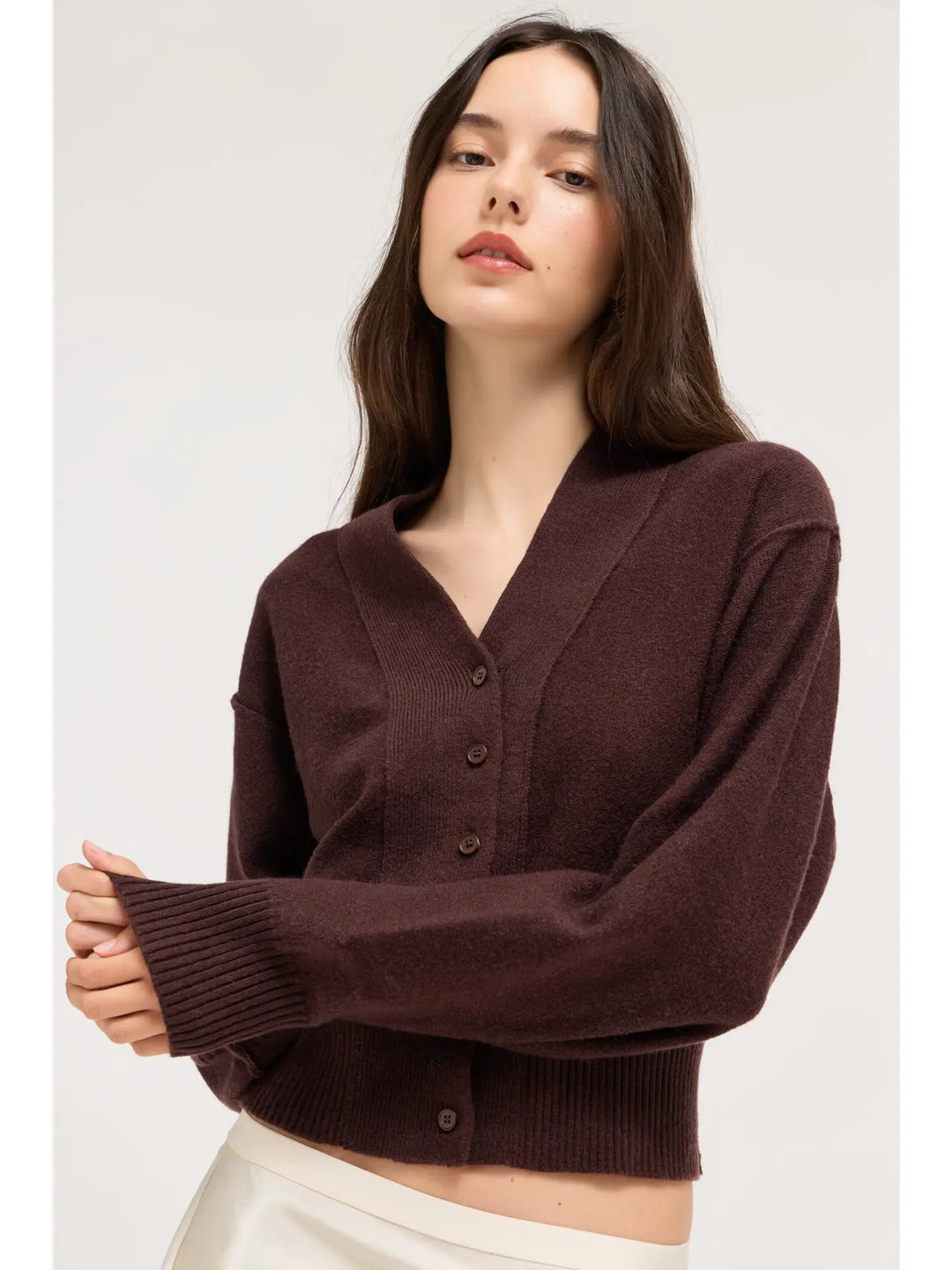 The Only In Your Dreams Button Front Cardigan Sweater