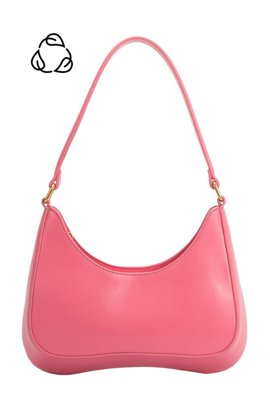 The Yvonne Recycled Vegan Leather Shoulder Bag