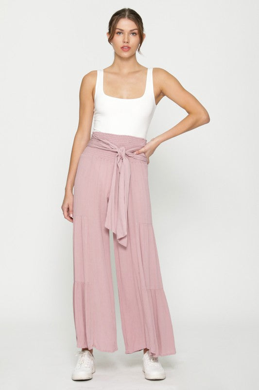 The Bora Bora Tiered Wide Leg Pants