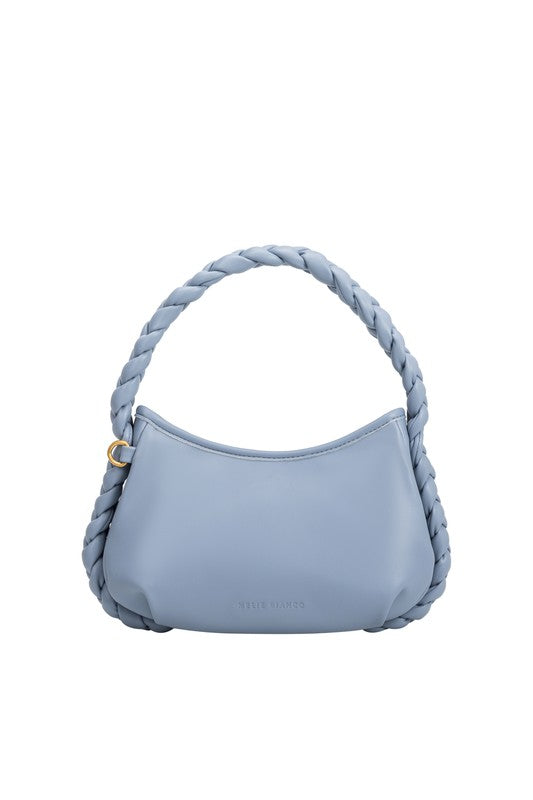 The Eliana Blue Recycled Vegan Shoulder Bag