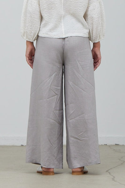 The Summer Long Line Linen Pants