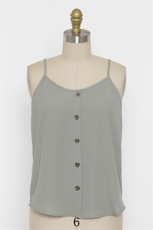 The Last Days Of Summer Slub Cami Top