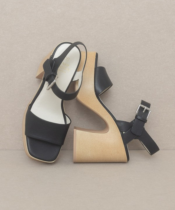 The Sadie Chunky Platform Heels