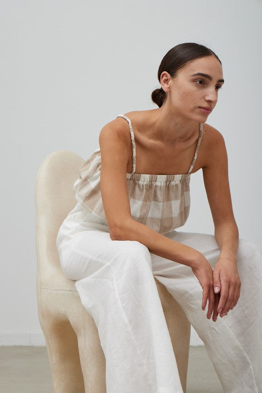 The Pretty Picnic Gingham Tank Top