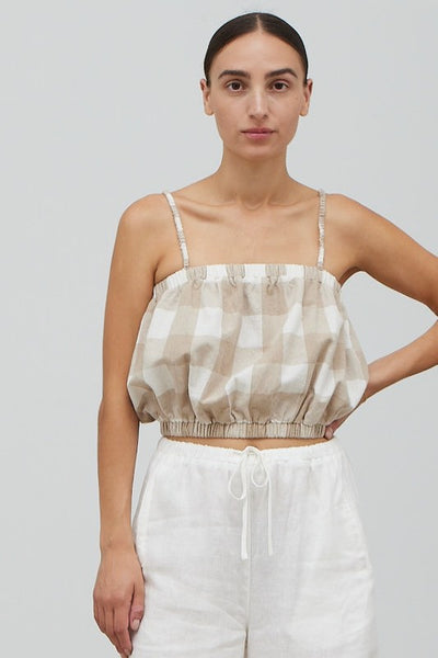 The Pretty Picnic Gingham Tank Top