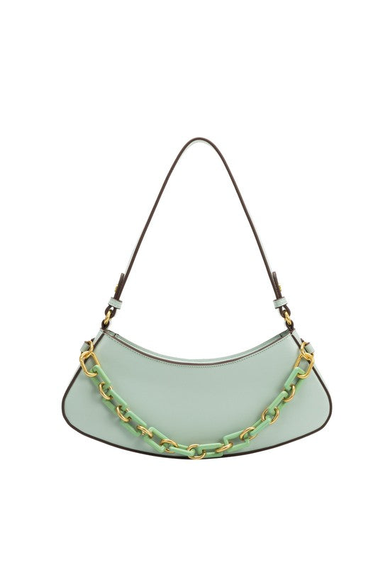 The Gillian Seafoam Shoulder Bag