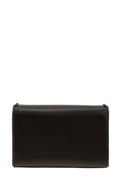 The Tell Me About It Stud Faux Leather Clutch