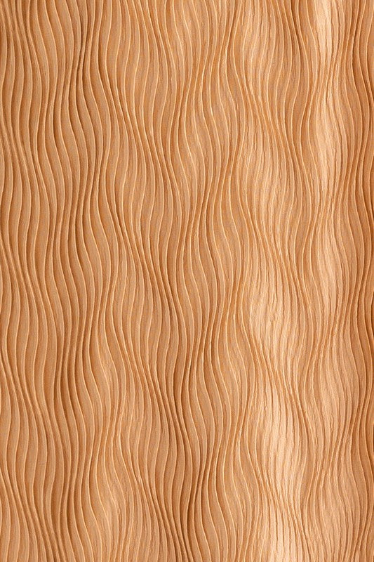 The Night On The Town Tan Textured Midi Dress