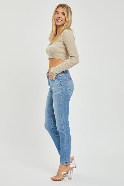 The Bestie Mid Rise Relaxed Skinny Jeans
