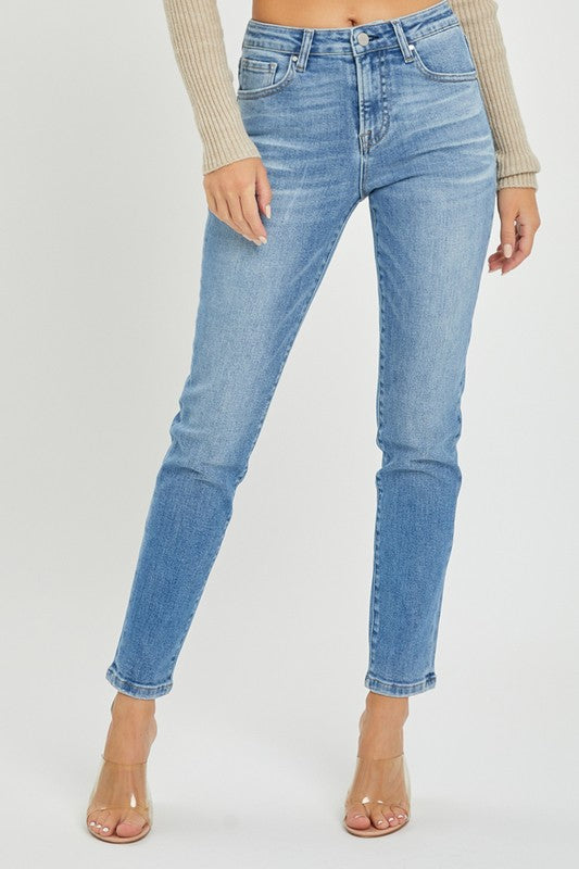 The Bestie Mid Rise Relaxed Skinny Jeans
