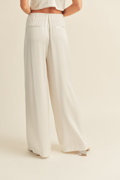 The Elevated Wide Leg Trouser Pants