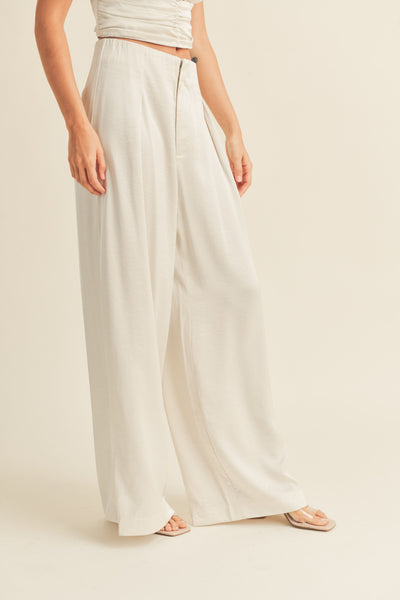 The Elevated Wide Leg Trouser Pants