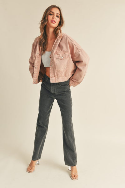 The Keeping It Cool Washed Cotton Jacket With Hood