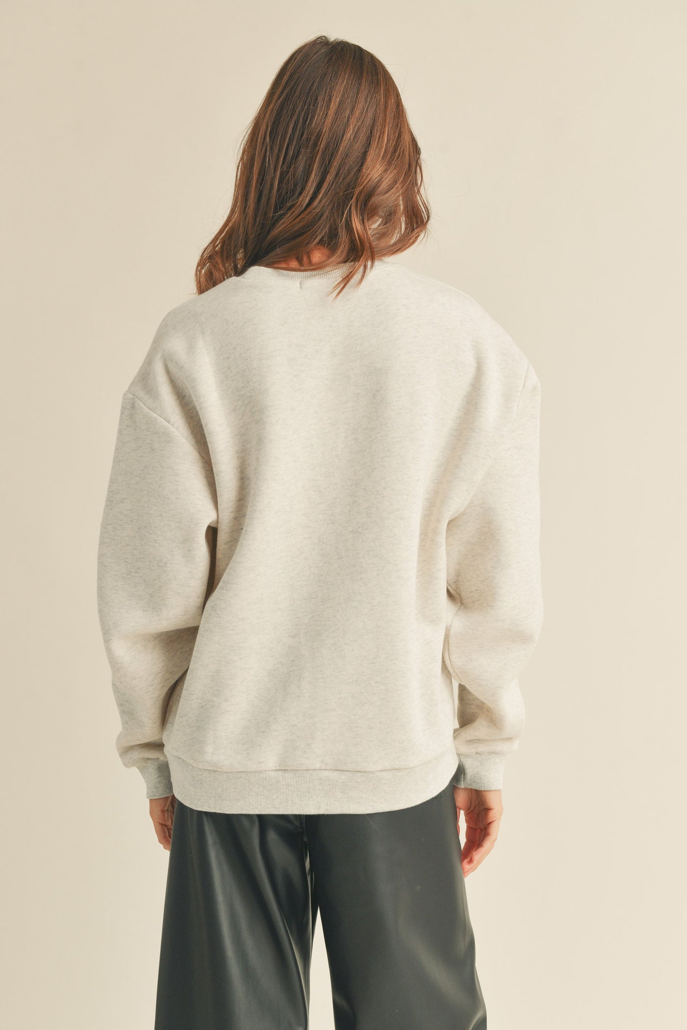 The New York Letter Patch Sweatshirt
