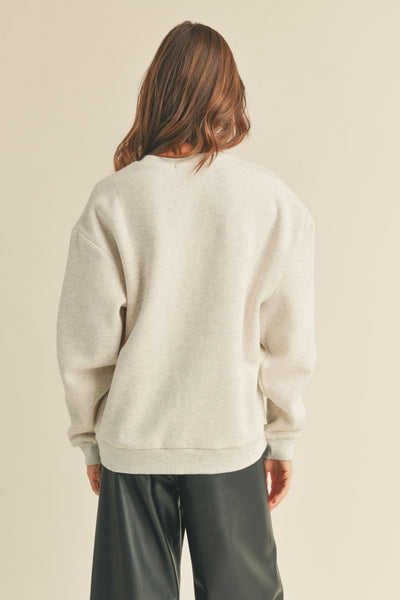 The New York Letter Patch Sweatshirt
