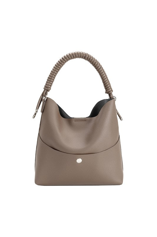 The Molly Recycled Vegan Leather Shoulder Bag