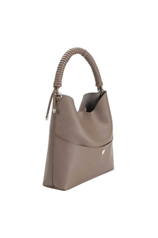 The Molly Recycled Vegan Leather Shoulder Bag