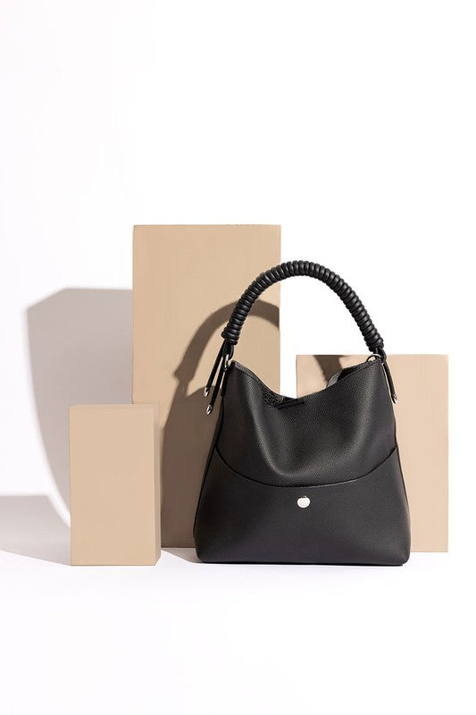 The Molly Recycled Vegan Leather Shoulder Bag