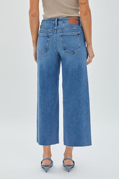 The You Should Know Medium Wash Wide Leg Jeans