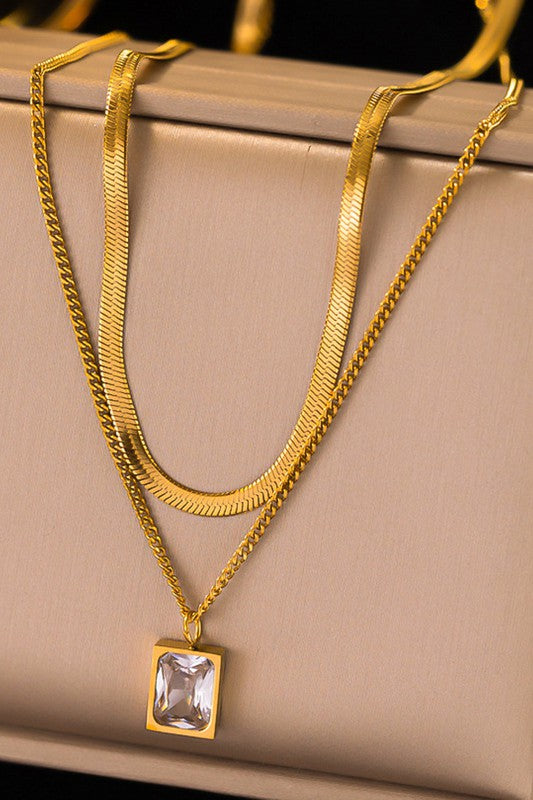The 18K Non-Tarnish Stainless Steel Chain Necklace