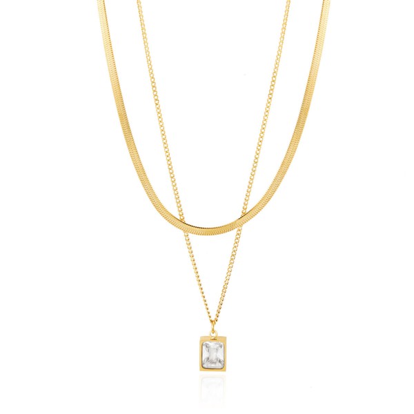 The 18K Non-Tarnish Stainless Steel Chain Necklace