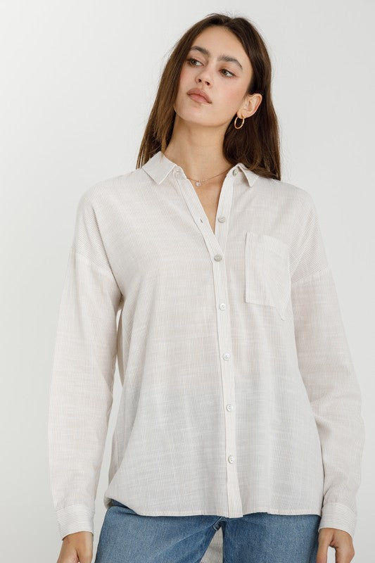 The Hamptons Happy Hour Button-Up Shirt