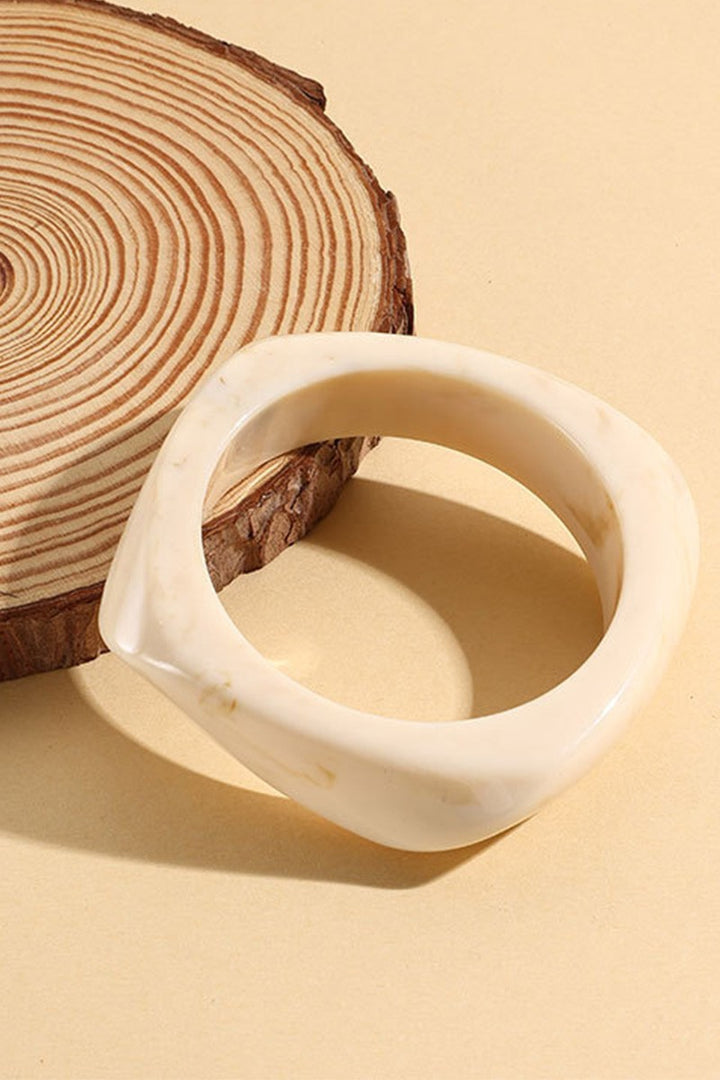 The Geometric Square Resin Bracelet