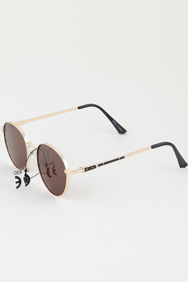 The Modern Girl Round Tinted Sunglasses