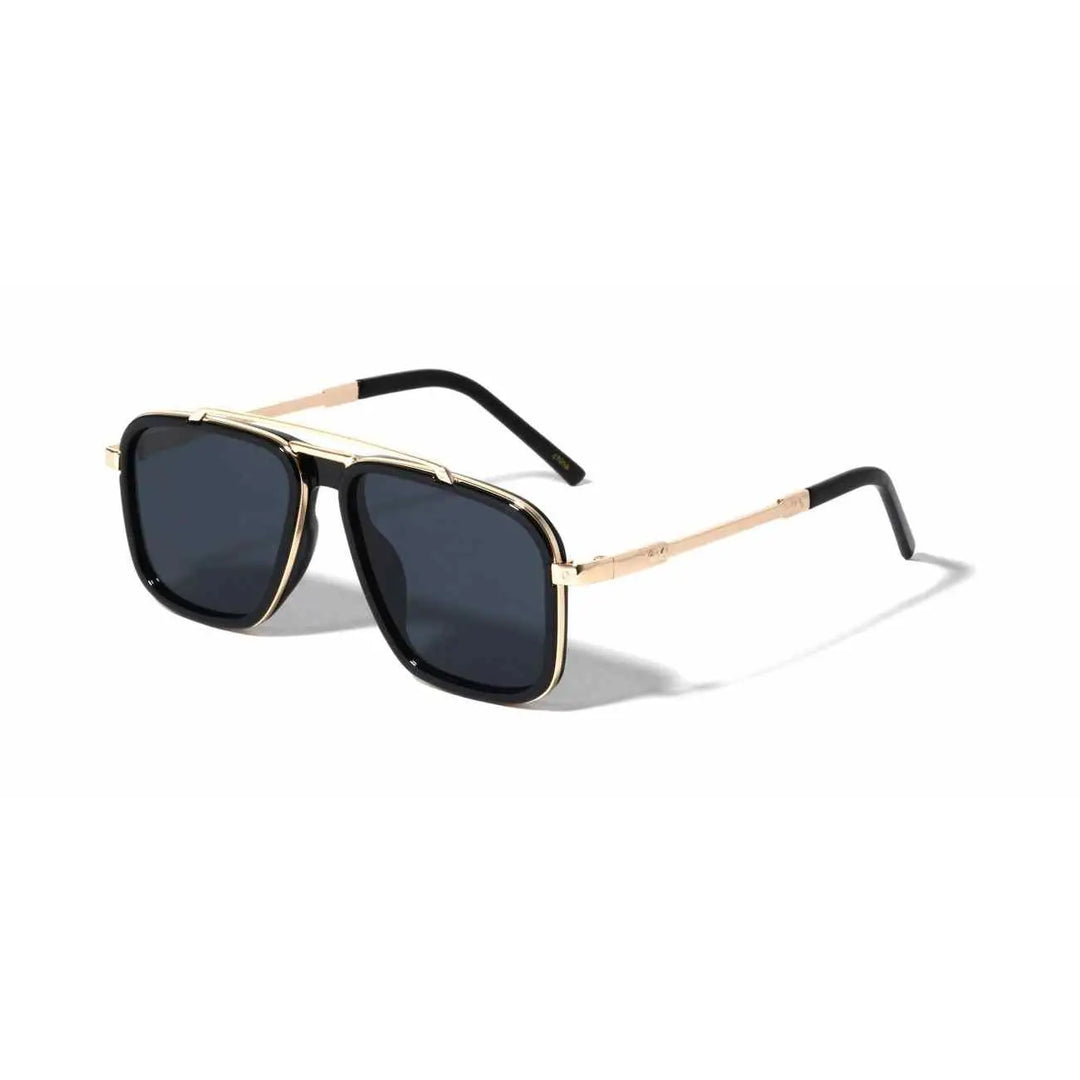 Modern Squared Aviator Sunglasses