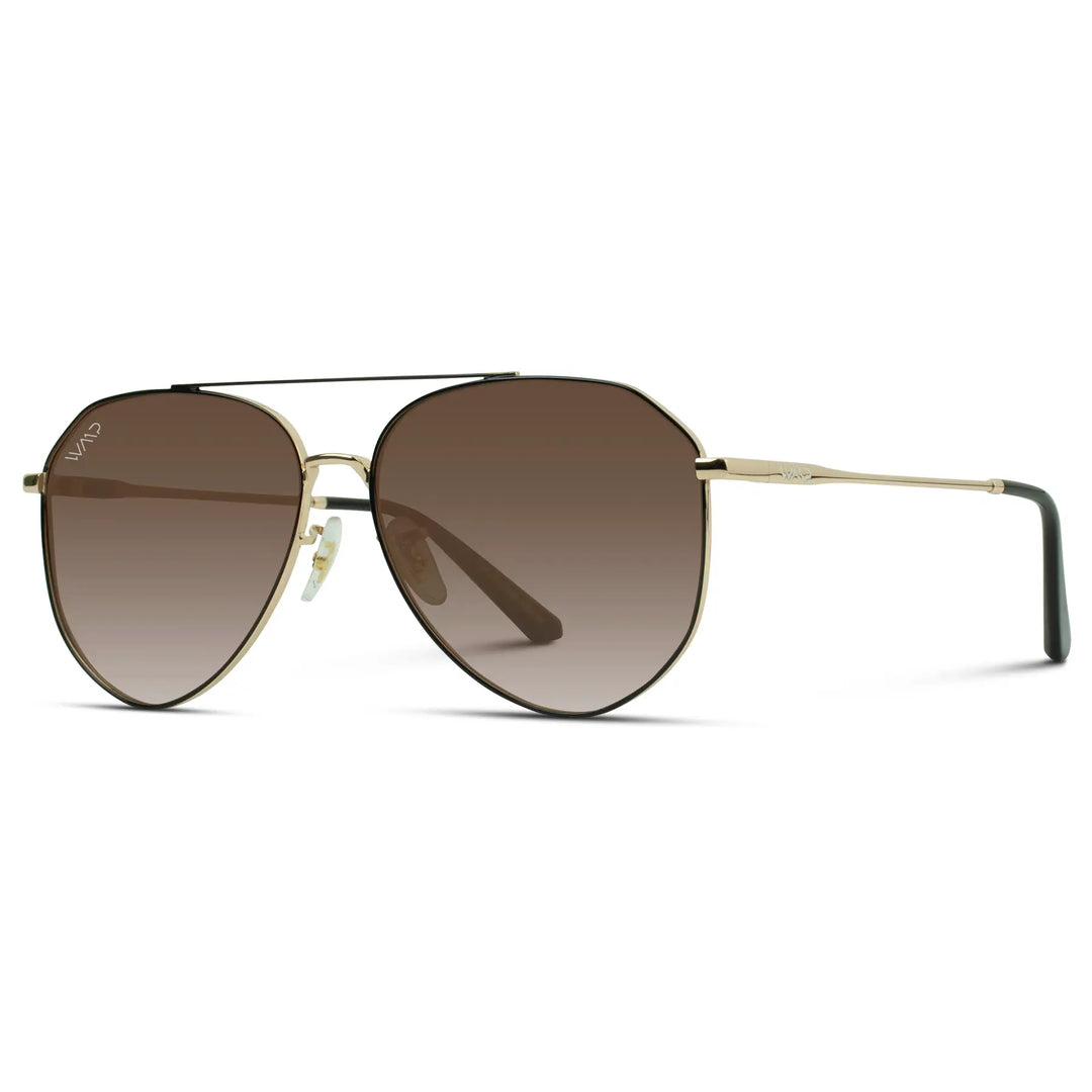 Ramsey Geometric Aviator Sunglasses by WMP Eyewear
