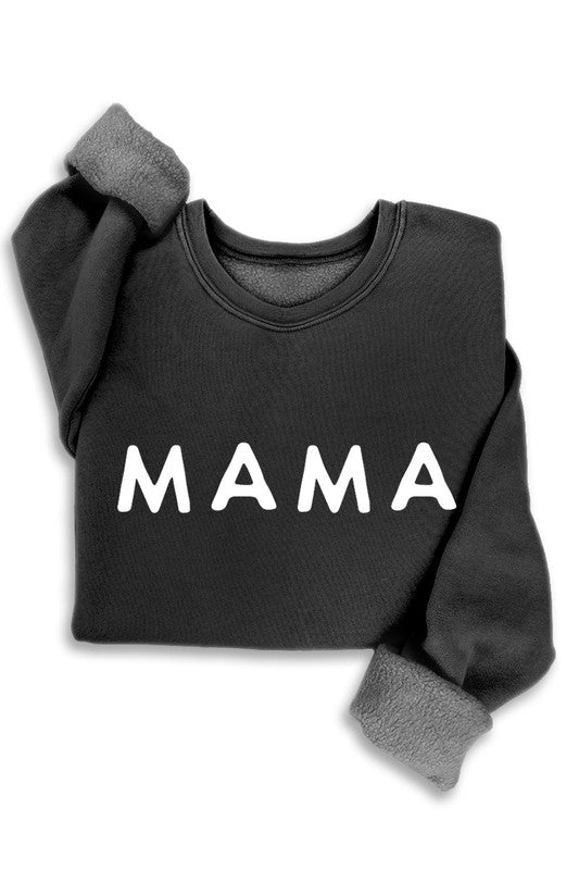 The Mama Black Graphic Sweatshirt