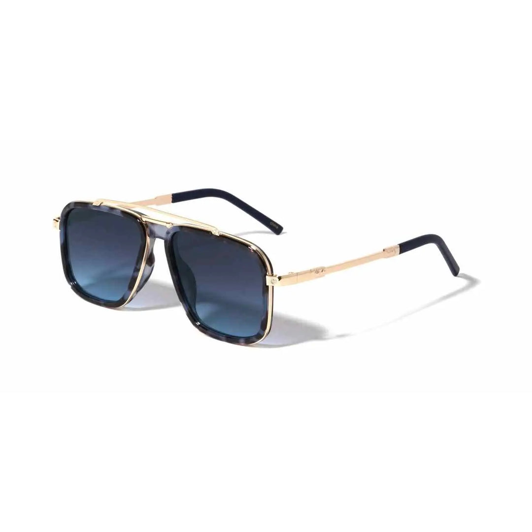 Modern Squared Aviator Sunglasses